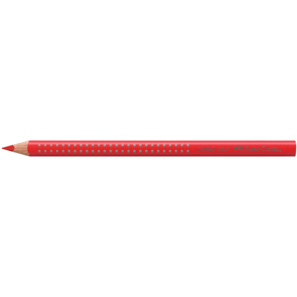 Farbstift Jumbo Grip, 5,3mm, erdbeerrot FABER CASTELL 110921