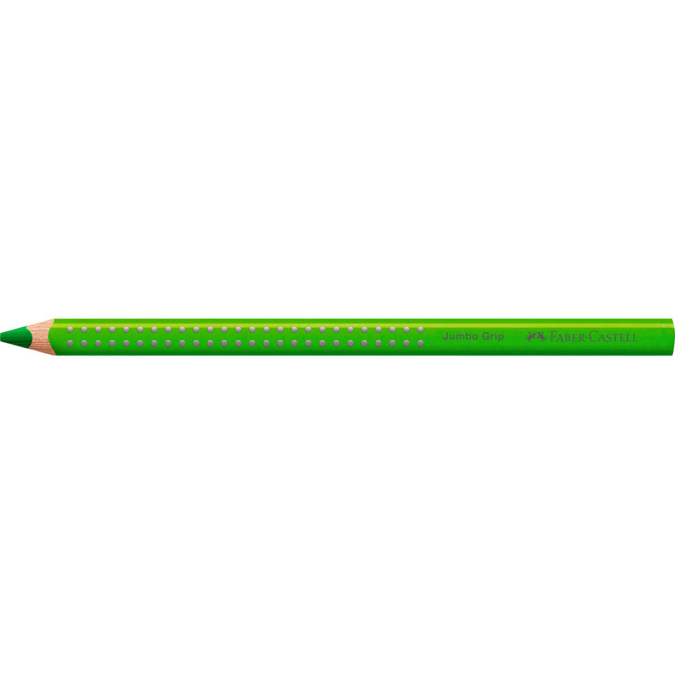 Farbstift Jumbo Grip, 5,3mm, grasgrün FABER CASTELL 110966