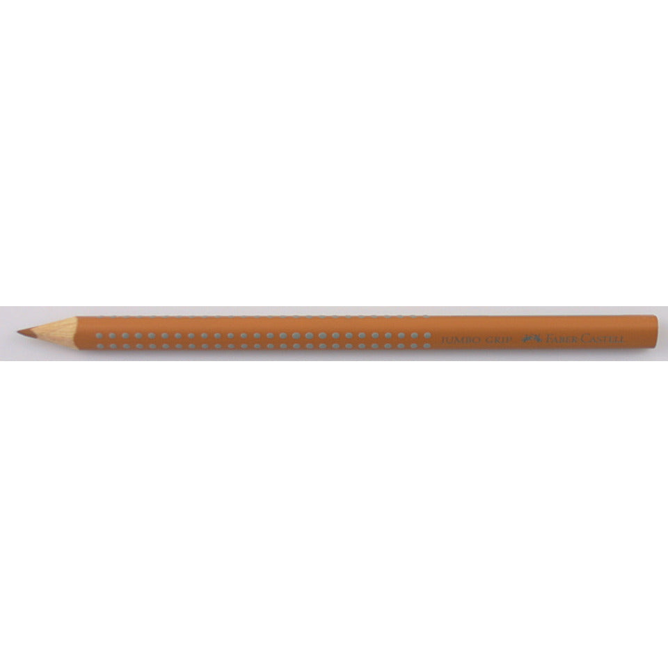 Farbstift Jumbo Grip, 5,3mm, nussbraun FABER CASTELL 110987