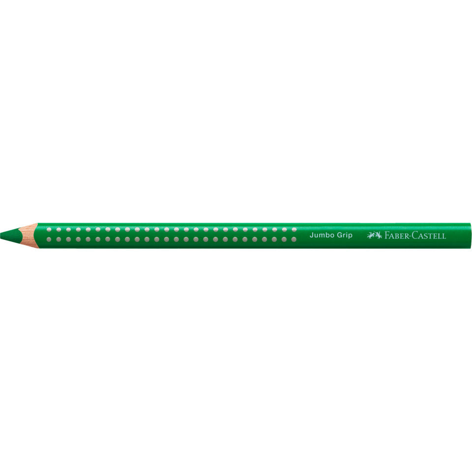 Farbstift Jumbo Grip, 5,3mm, grün FABER CASTELL 110963