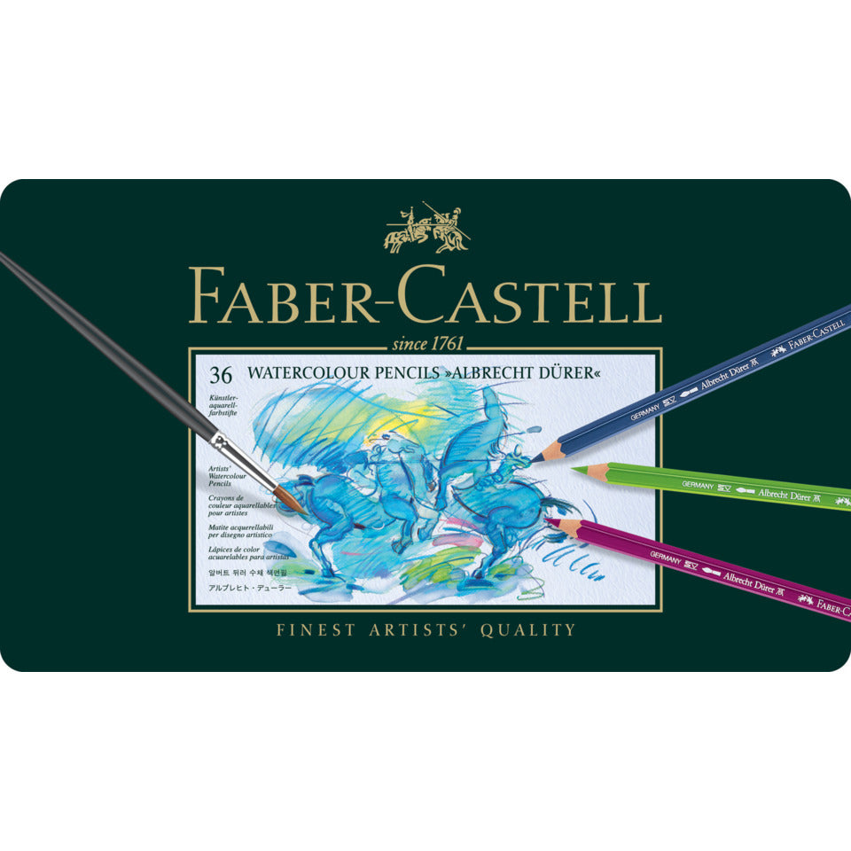 Aquarellfarbstift Albrecht Dürer, 36 Stück FABER CASTELL 117536 FABER CASTELL 117536 Metalletui
