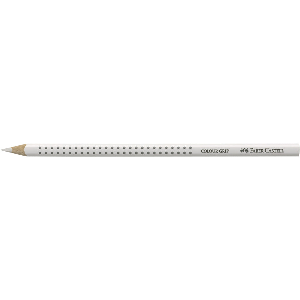 Farbstift Colour Grip, 3mm, weiß FABER CASTELL 112401 FABER CASTELL  112401