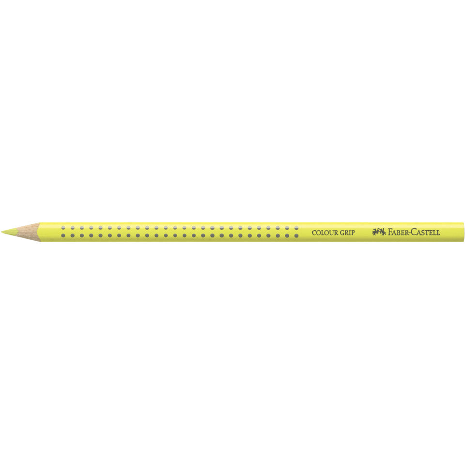 Farbstift Colour Grip, 3mm, Zitronengelb FABER CASTELL 112404 FABER CASTELL 112404 lasiert
