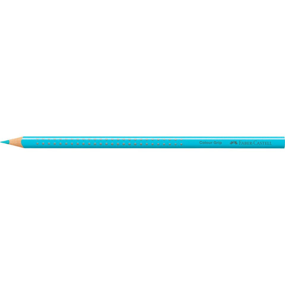 Farbstift Colour Grip, 3mm, türkis FABER CASTELL 112454