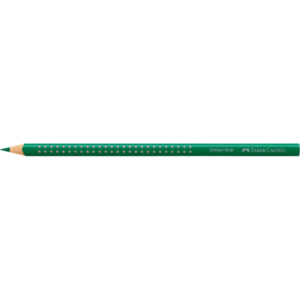 Farbstift Colour Grip, 3mm, grün FABER CASTELL 112463