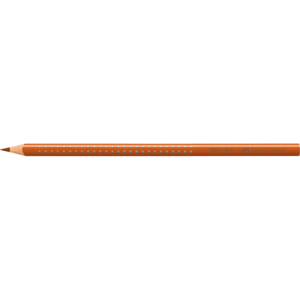 Farbstift Colour Grip, 3mm, Nussbraun FABER CASTELL 112487