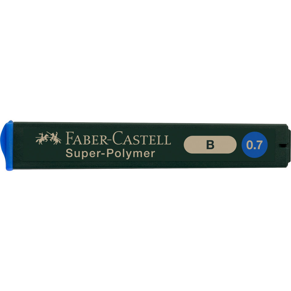 Feinmine Super Polymer B, 0,7mm, 12 Stück FABER CASTELL 120701 FABER CASTELL 120701 12St