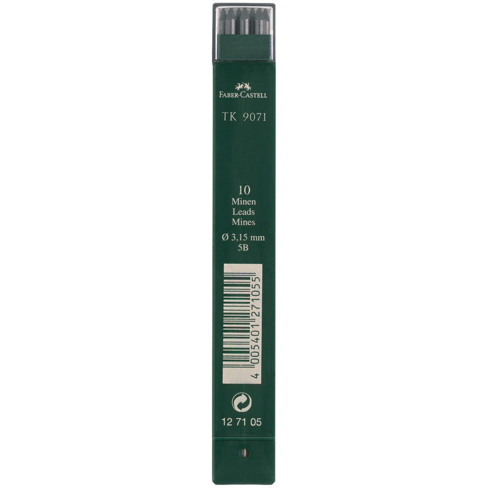 Fallmine 9071 5B, 3,15mm, 10 Stück FABER CASTELL 127105