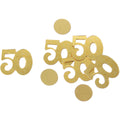 Konfetti Zahl 50, gold  45005 45005 10gr 50