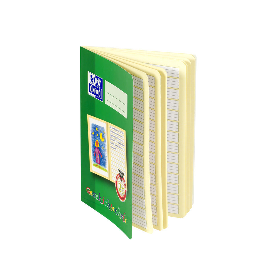 Geschichtenheft, A5 hoch, 16 Blatt, Lin.2G OXFORD 100050104 OXFORD 100050104  Unl/Umr. P