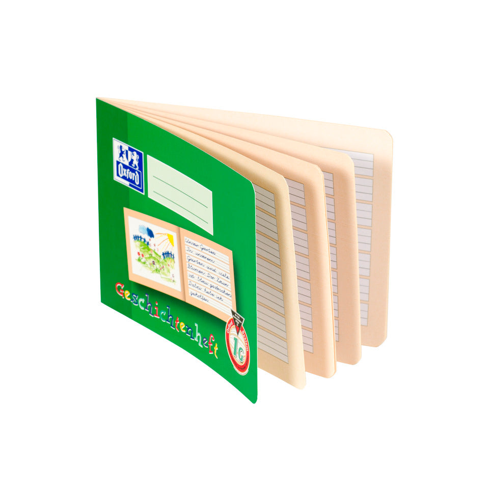 Geschichtenheft, A5 quer, 16 Blatt, Lin.1G OXFORD 100050103 OXFORD 100050103 Unl. Umr.