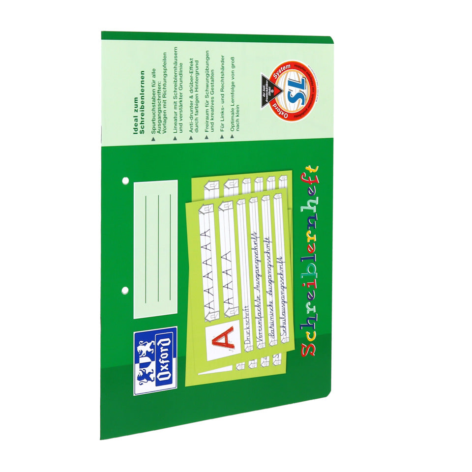 Schreiblernheft, A4 quer, 16 Blatt, Lin.SL OXFORD 100050089 OXFORD 100050089 Spurbuchst.