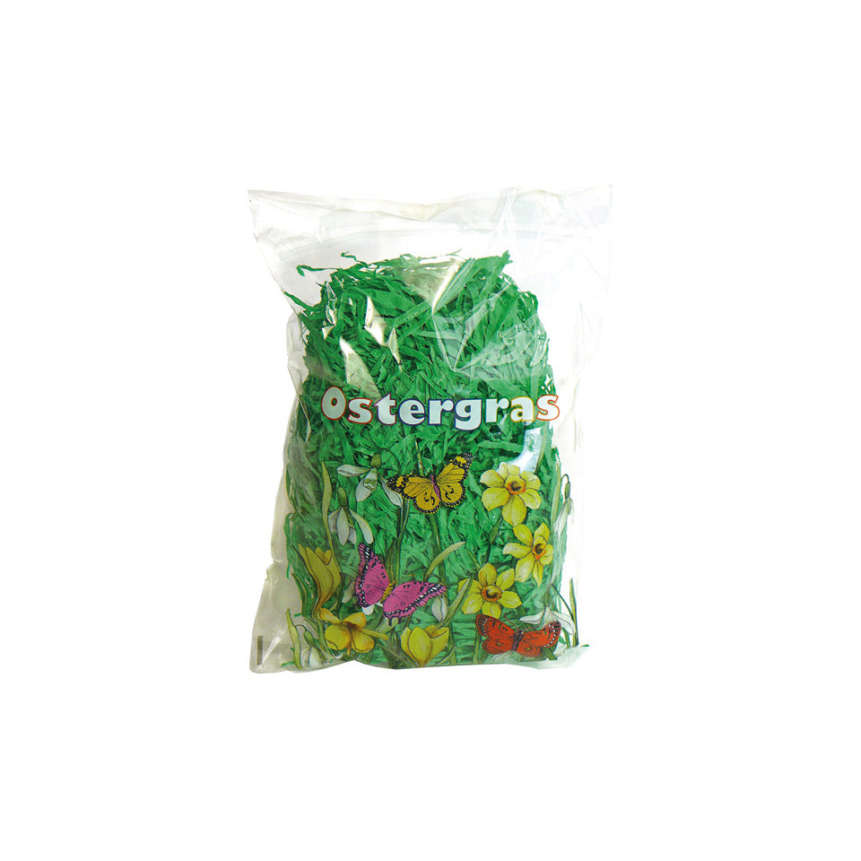 Ostergras, 30g, Holzwolle, grün ZISCHKA 4370-0001 ZISCHKA 4370-0001 Seidenpapier