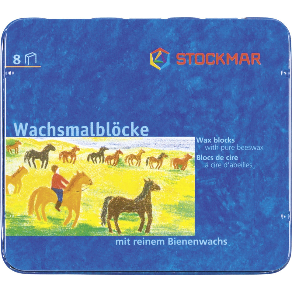Wachsmalblock, 8 Farben STOCKMAR 34000 STOCKMAR 34000 ungiftig