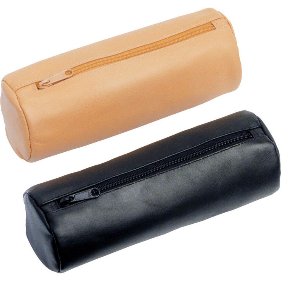 Schlamperrolle, 22 x 9 x 9 cm, Leder, natur ALASSIO 43017 43017  XXL