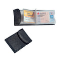 Kredit/Visitenkartenetui 10,5x7,5 cm, Nappaleder, schwarz ALASSIO 42002 Alassio 42002 Leder