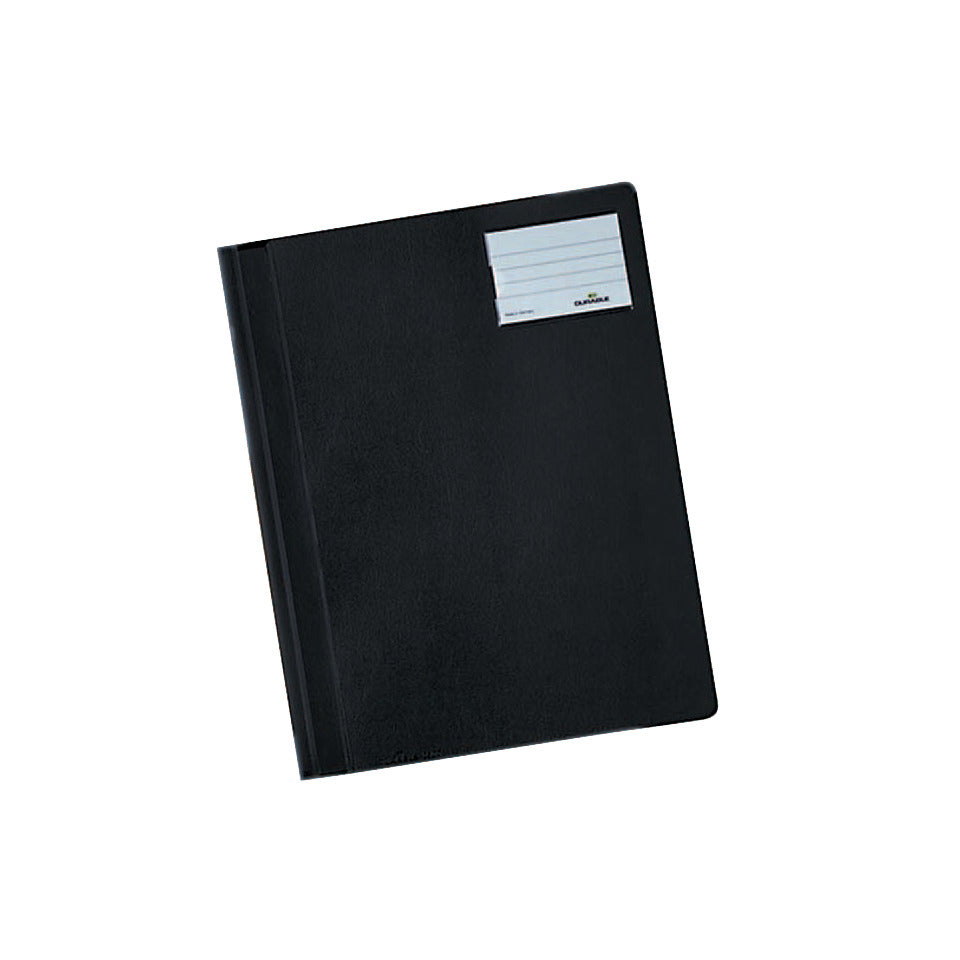 Schnellhefter, Hartfolie, DIN A4 überbreit, schwarz DURABLE 2500 01 DURABLE 2500 01 PVC