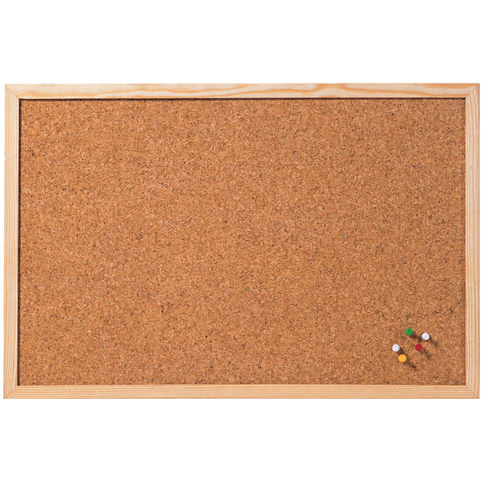 Korktafel, 80 x 60 cm, braun FRANKEN CC-KT6080