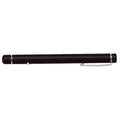 Laserpointer Metall schwarz Laserklasse 2 incl. Batt.