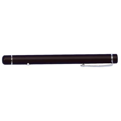 Laserpointer Metall schwarz Laserklasse 2 incl. Batt.
