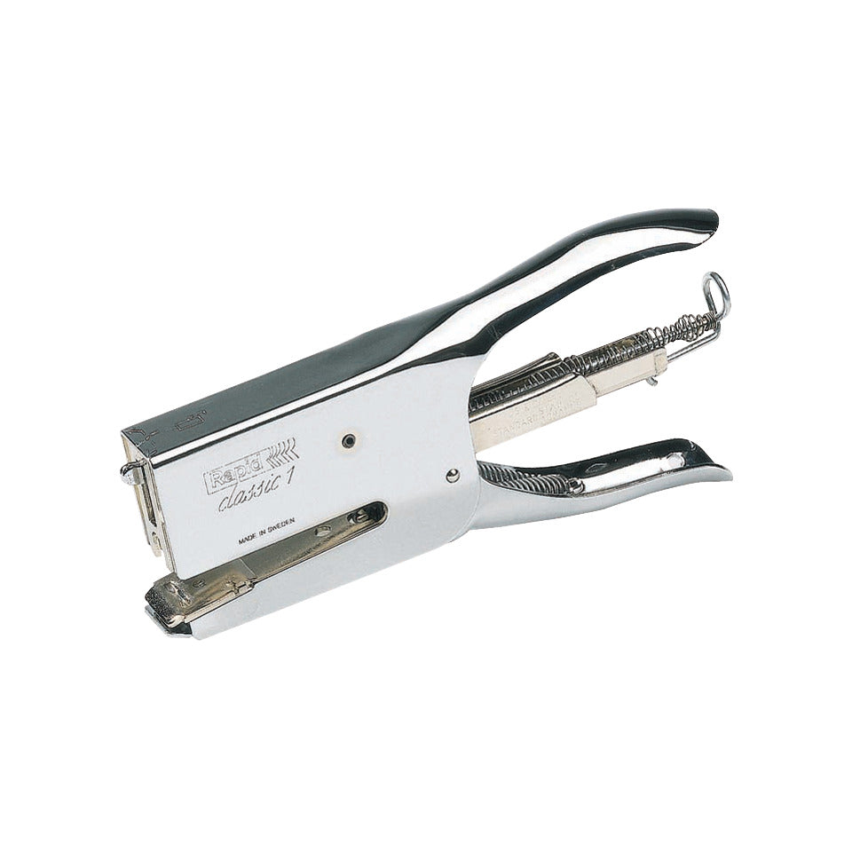 Heftzange K1, 50 Blatt, Einlegetiefe 56 mm, Blister, chrom RAPID 10510601 RAPID 10510601  50 Blatt