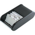 Visitenkartenbox Linear, für 300 Karten, schwarz HELIT H6218095 HELIT H6218095 f. max. 300 Karten