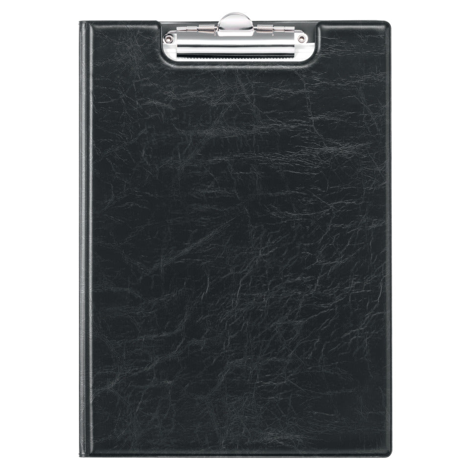 Klemmbrettmappe, Weichfolie mit Kartonverstärkung, Klemme oben, 237 x 330 mm, schwarz DURABLE 2355 01