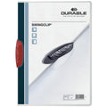 Klemm-Mappe SWINGCLIP®, PP, 30 Blatt, rote Klemme, Mappe transparent DURABLE 2260 03 DURABLE 2260 03 30BL