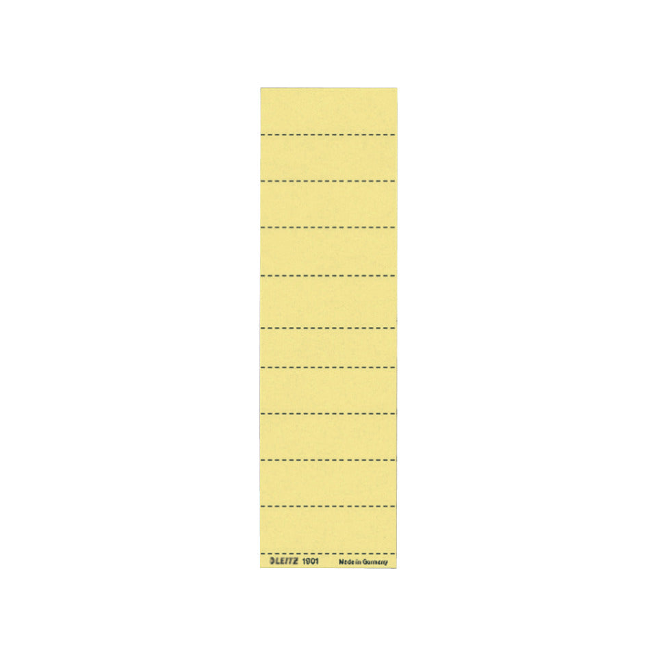 Beschriftungsschild, Karton, 100 Stück, gelb LEITZ 1901-00-15 LEITZ 1901-00-15  100ST