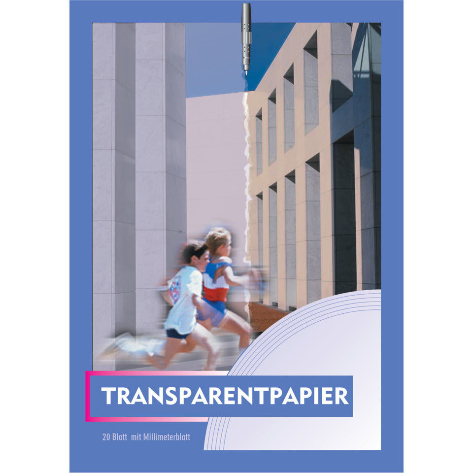 Transparentpapierblock, A3, 70g/m², 20 Blatt PVP 2613 PVP 2613 70g mit Millimeterblatt