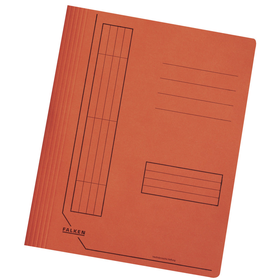 Schnellhefter Karton, A4, 240g/m², intensiv orange FALKEN 11287562 FALKEN 11287562 240g