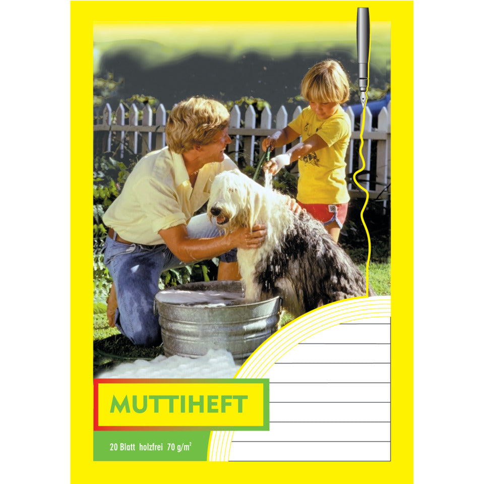 Muttiheft Hund, A6, 20 Blatt, liniert PVP 2401 PVP 2401 Motiv Hund