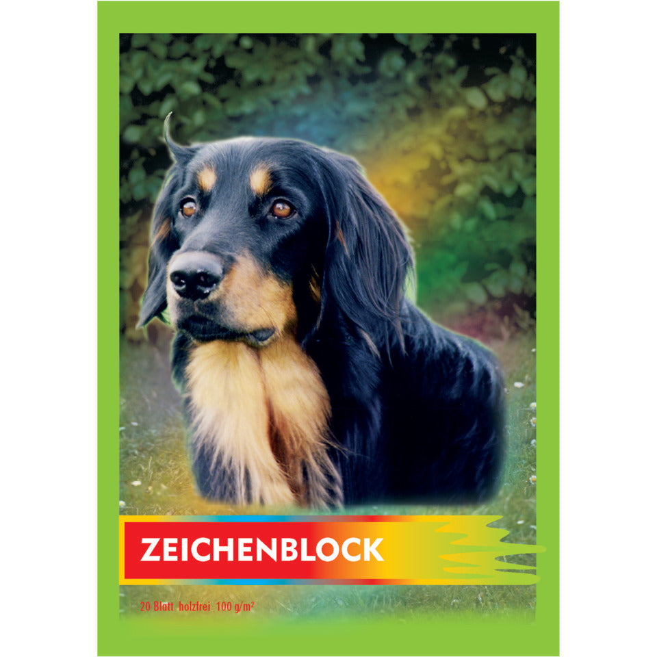 Zeichenblock, A3, 100g/m², lange Seite geleimt, 10 Blatt PVP 2215 PVP 2215/2250 m.Motiv