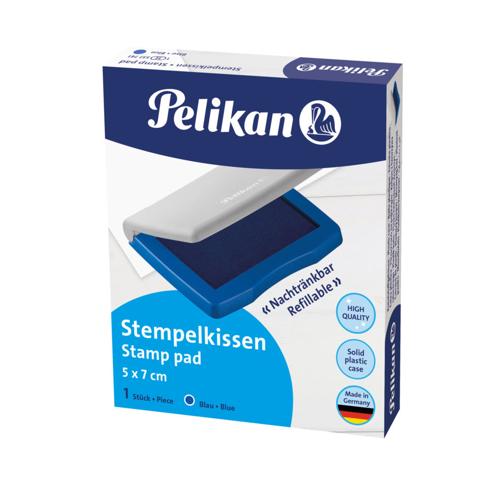 Stempelkissen Gr.3E, 5 x 7cm, blau PELIKAN 300004179 PELIKAN 300004179 337741 5x7 Kunstst