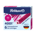 Tintenpatrone 4001® TP/6, 6 Stück, pink PELIKAN 100435993 PELIKAN 100435993 321075 4001 TP/6