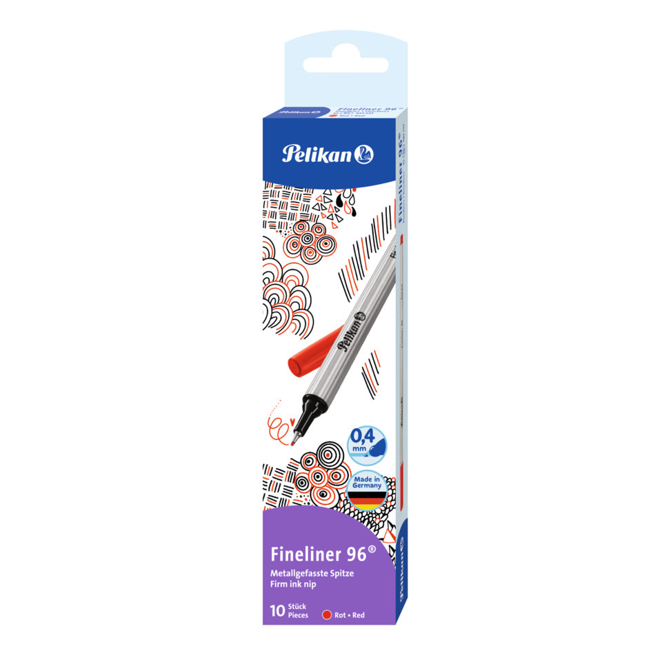 Feinliner 96F, rot PELIKAN 100401693 PELIKAN 100401693 943233  96