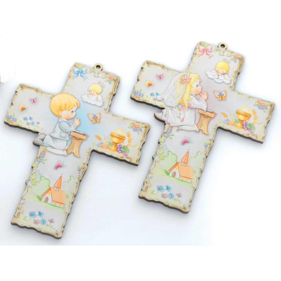 Kinderkreuz zur Taufe, 10 x 15cm, sortiert  CT32/CT33 CT32/CT33 10x15cm