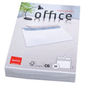 Briefumschlag Office ohne Fenster, C6, 80g/m², haftklebend, 50 Stück, weiß ELCO 74460.12 ELCO 74460.12  Offs. 80  50St