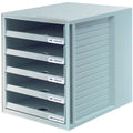Schubladenbox SCHRANK-SET 5 offene Schubladen lichtgrau HAN 1401-11D HAN 1401-11 5 offene Schuebe