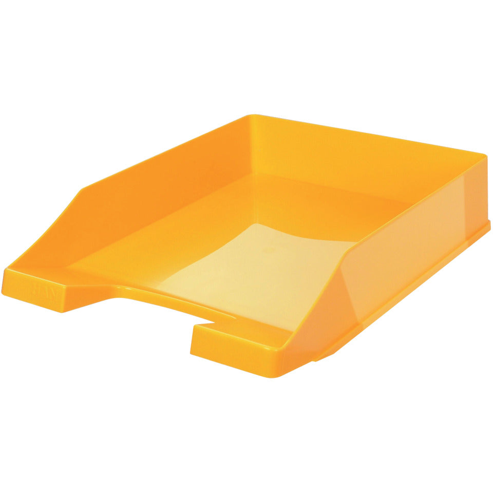 Briefablage KLASSIK, DIN A4/C4, stapelbar, stabil, modern, gelb HAN 1027-X-15D HAN 1027-X-15 Standard