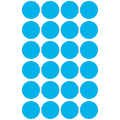 Markierungspunkte, Ø18mm, 96 Stück, blau AVERY ZWECKFORM 3005 ZWECKFORM 3005 permanent haftend