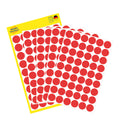 Markierungspunkte, Ø12mm, 270 Stück, rot AVERY ZWECKFORM 3141 ZWECKFORM 3141 permanent haftend