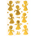 Weihnachtssticker Engel, 16 Stück, gold AVERY ZWECKFORM 52393 ZWECKFORM 52393 gold