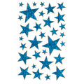 Weihnachtssticker Sterne, 31 Stück, blau AVERY ZWECKFORM 52259 ZWECKFORM 52259 blau
