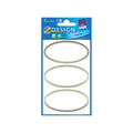 Haushaltsetiketten oval, 6 Stück, gold AVERY ZWECKFORM 59419 ZWECKFORM 59419  6 Stück