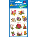 Weihnachtssticker Kerzengestecke, 20 Stück AVERY ZWECKFORM 4050 ZWECKFORM 4050 Kerze