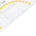Geodreieck® 22.5 cm, mit Griff, Facette an Hypotenuse, Tuschenoppen ARISTO AR1555/2