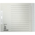 Papierregister Blanko, A4, Papier, 15 Blatt, grau LEITZ 1224-00-85 LEITZ 1224-00-85 Papier 15tlg.