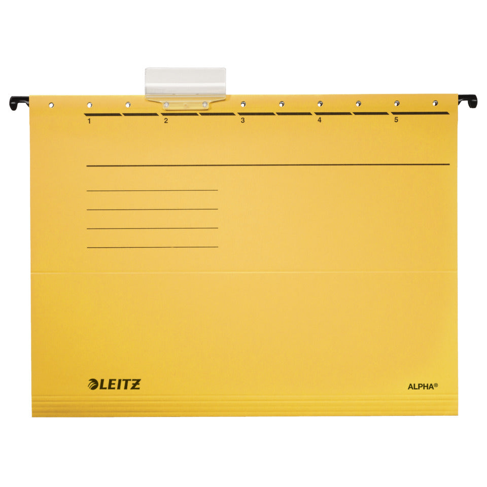 Hängemappe ALPHA®, A4, 275g/m², gelb LEITZ 1985-00-15 LEITZ 1985-00-15   Mappe