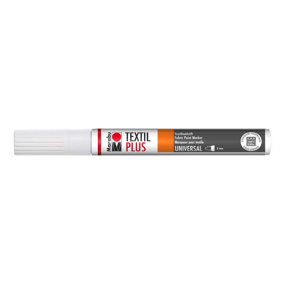 Stoffmalstift plus, weiß MARABU 01180 003 070 MARABU 0118 03 070